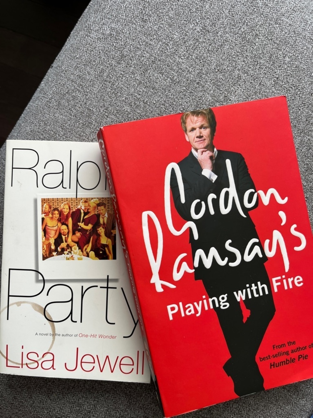 $10 Bundle Book- 2007 Gordon RAMSAY Playing w/Fire Lisa Jewell  Ralph’s Party